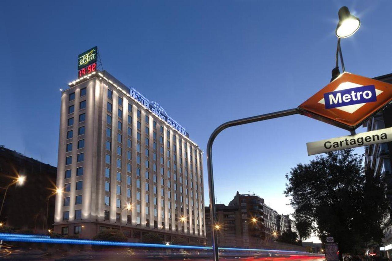 Abba Madrid Hotel Exterior foto